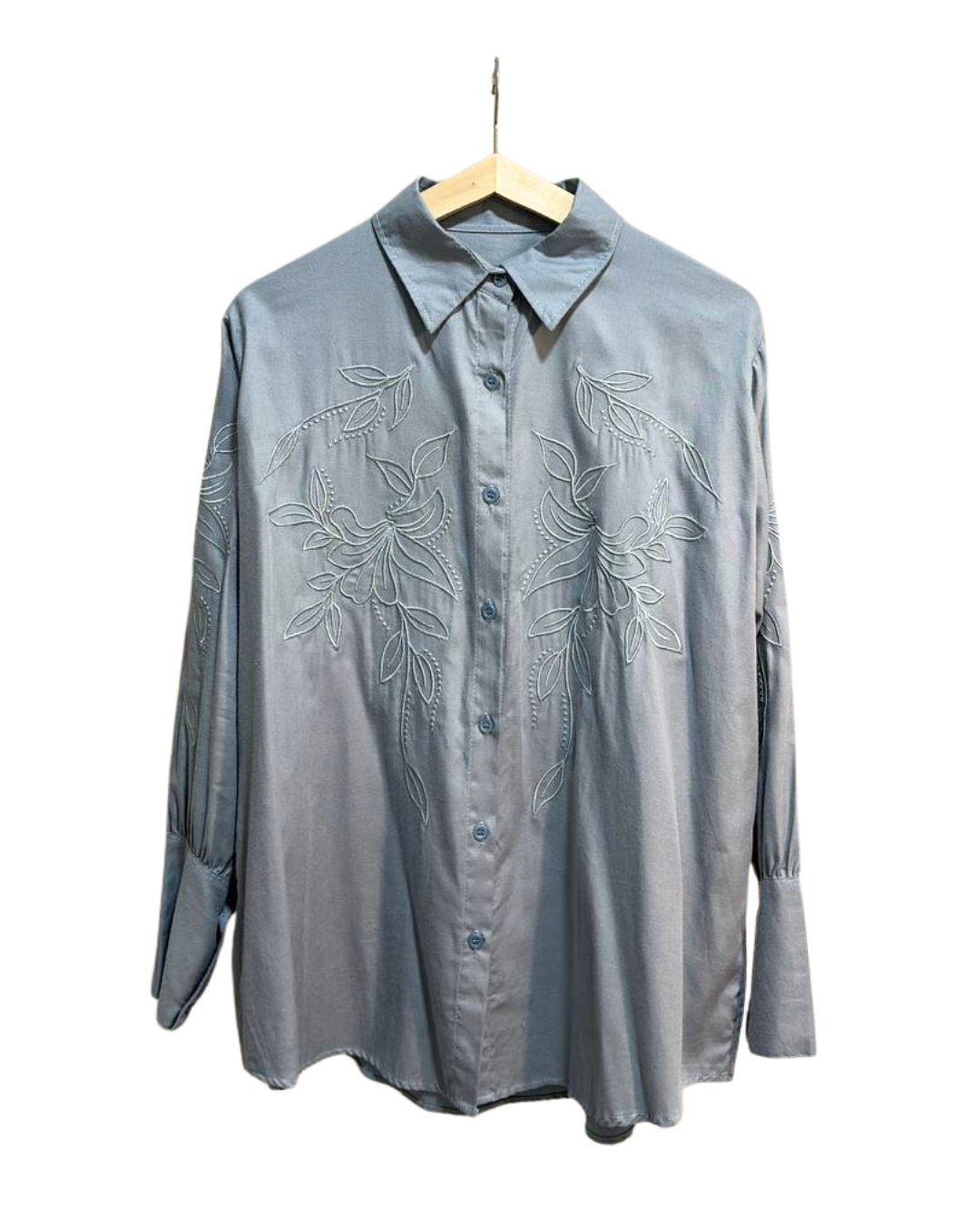 Embroided Twill Shirt