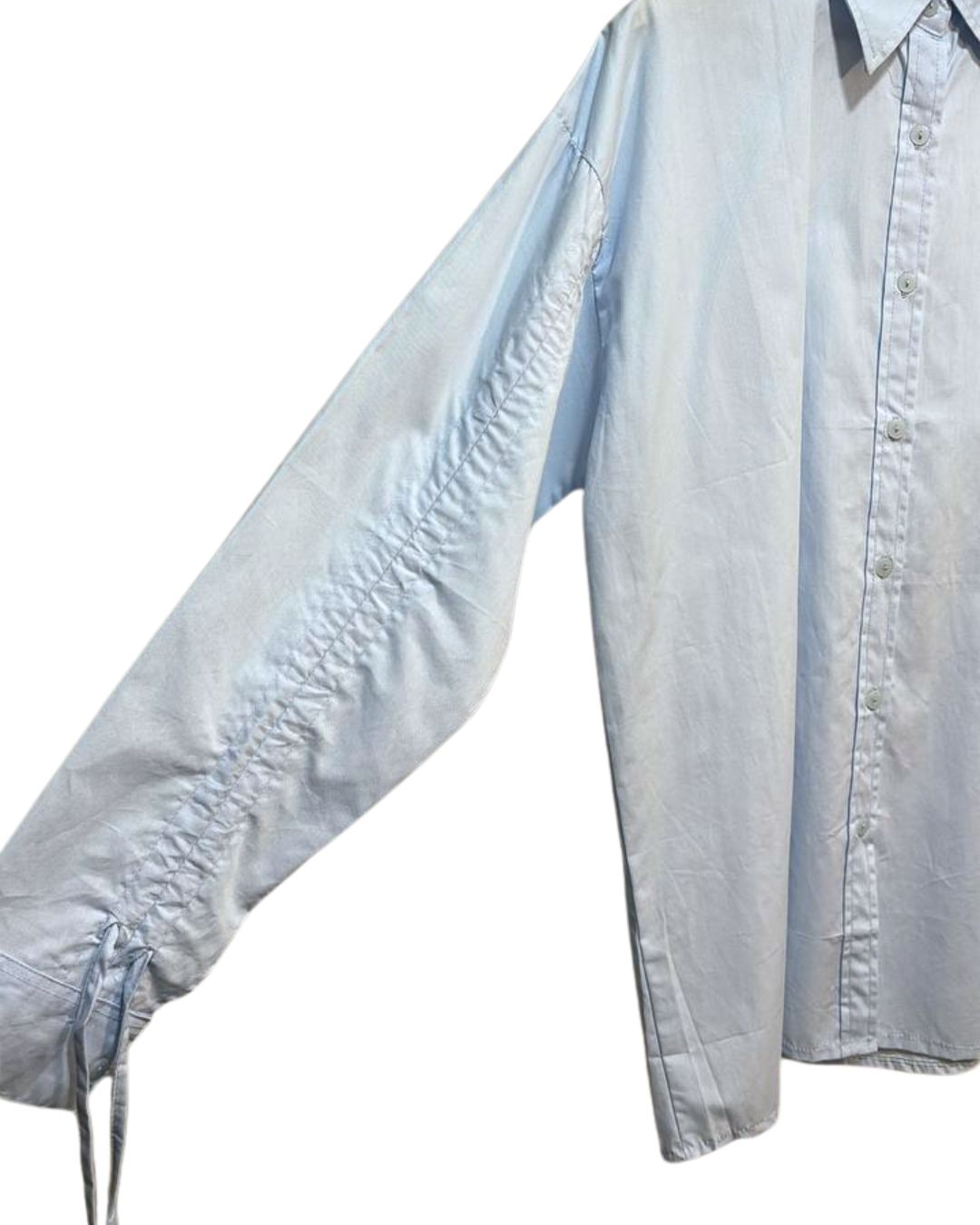 Ruched Sleeve Shirt