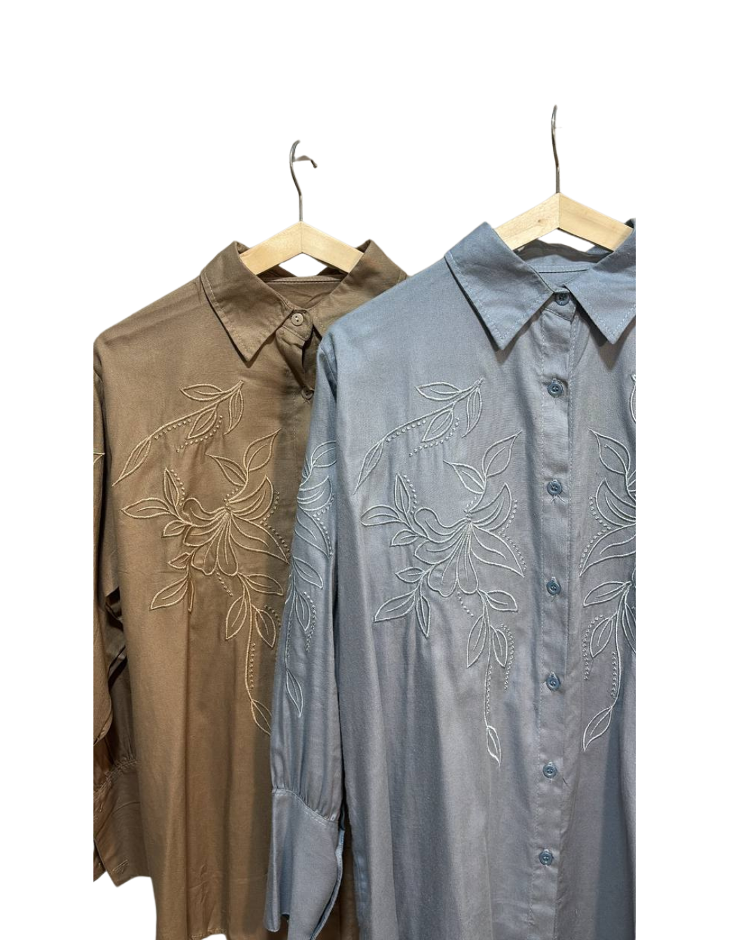 Embroided Twill Shirt