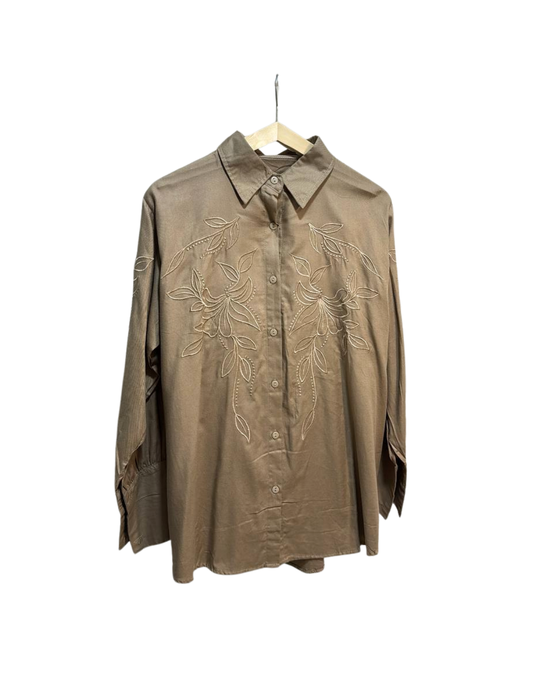 Embroided Twill Shirt