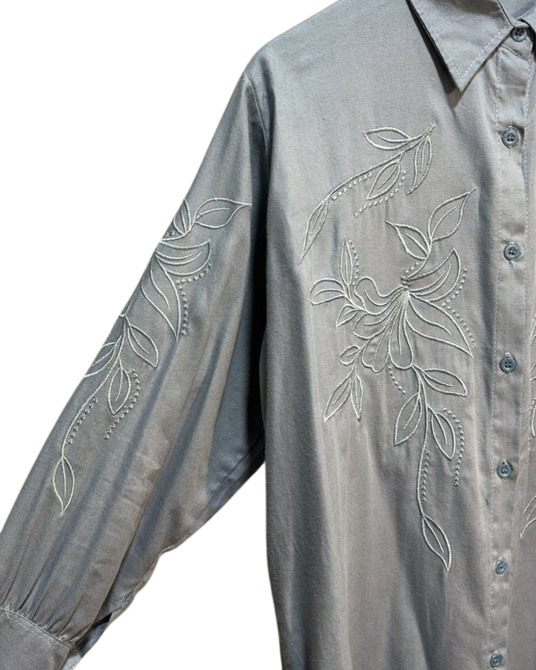 Embroided Twill Shirt