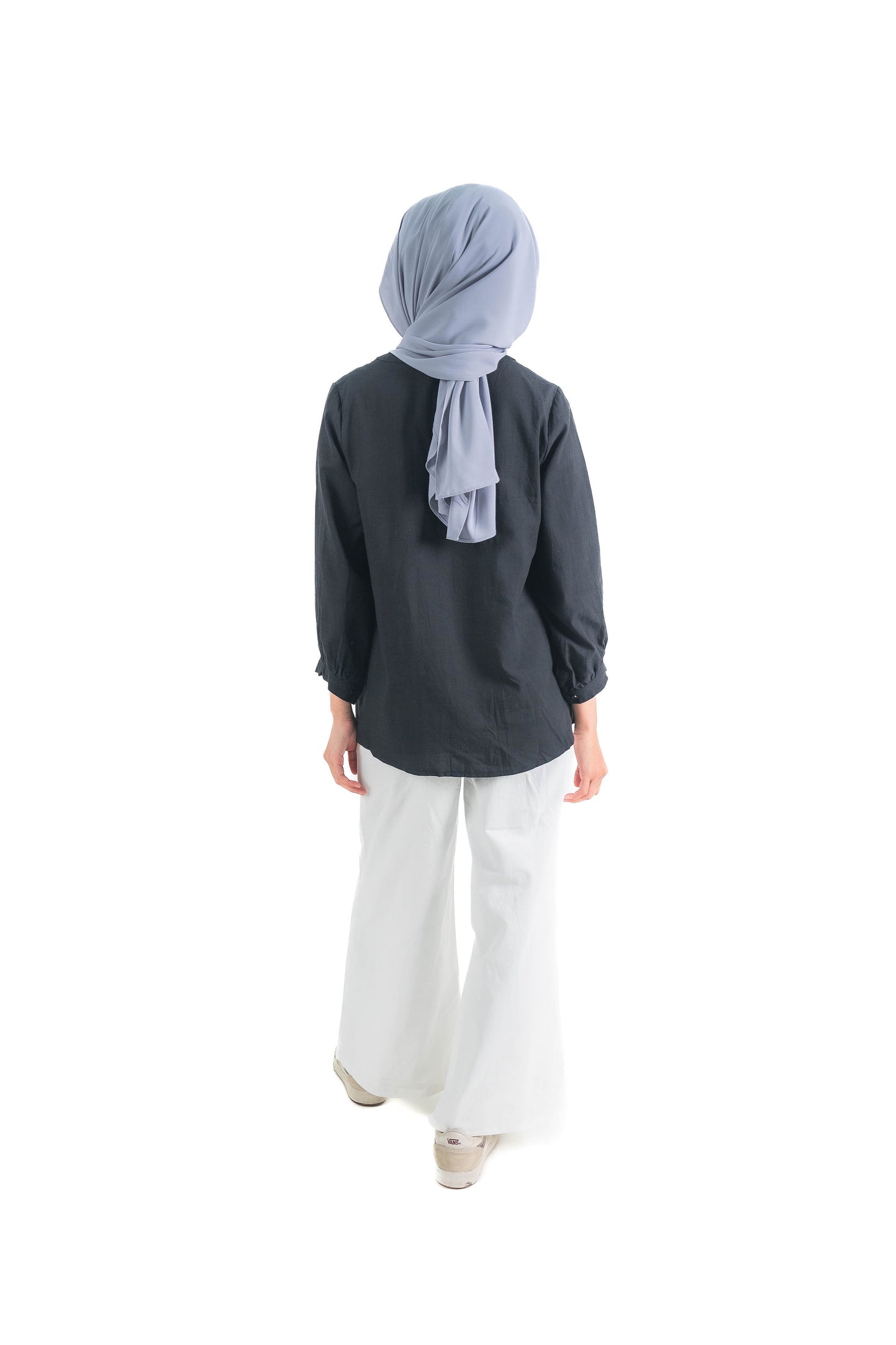 Wide Leg Trousers in White